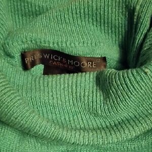 Preswick & Moore Mint Cowl Neck Sweater